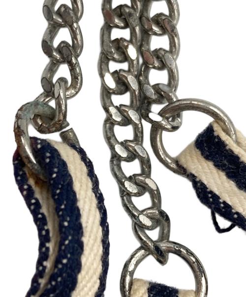 Y-3（ワイスリー）Y-3 (ワイスリー) ロゴキーチャーム アイボリー×ネイビーの古着・服飾アイテム