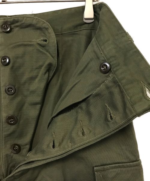 French Military（フレンチミリタリー）French Military (フレンチミリタリー) M-64 カーゴパンツ カーキ サイズ:76の古着・服飾アイテム