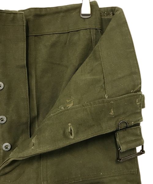 French Army（フランス軍）French Army (フランス軍) M-38モーターサイクルミリタリーパンツ カーキ サイズ:不明の古着・服飾アイテム