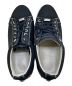 中古・古着 JIMMY CHOO (ジミーチュウ) スタッズローカットスニーカー ブラック サイズ:43：4500円
