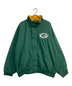 STARTERスターター）の古着「古着ジャケット」｜イエロー×グリーン