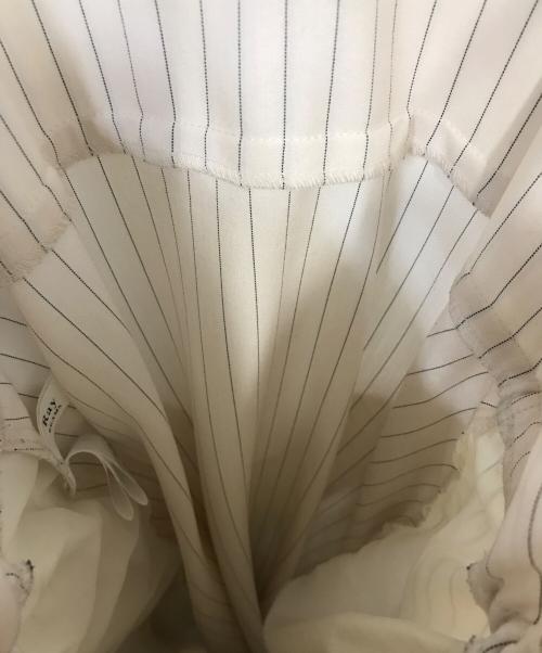 RAY BEAMS（レイ ビームス）RAY BEAMS (レイ ビームス) レース トリム アシメ キャミ ワンピース ベージュ サイズ:1の古着・服飾アイテム