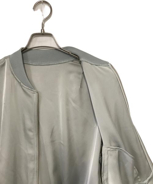 JUSGLITTY（ジャスグリッティー）JUSGLITTY (ジャスグリッティー) サテンMA-1ジャケット ミント サイズ:1 未使用品の古着・服飾アイテム