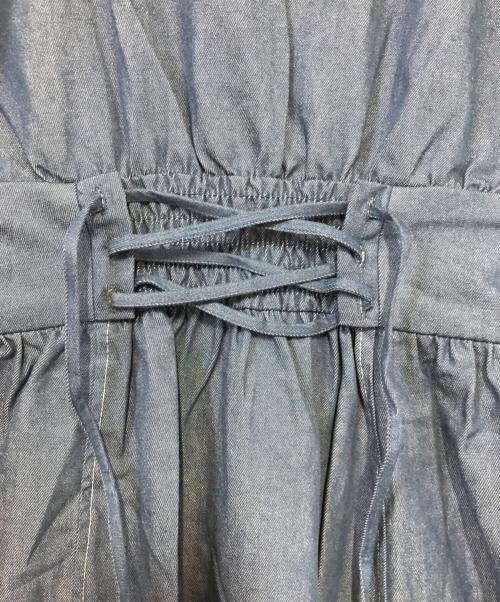 DazzliN（ダズリン）DazzliN (ダズリン) オープンレイヤードシャツワンピース インディゴ サイズ:ＦＲＥＥ 未使用品の古着・服飾アイテム