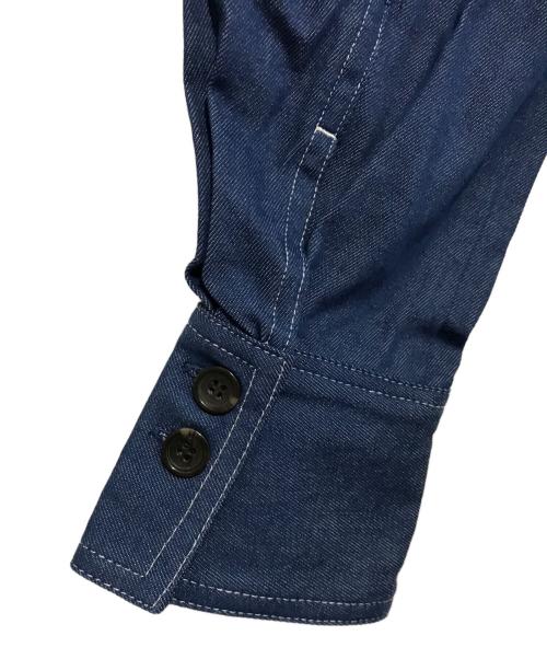 DazzliN（ダズリン）DazzliN (ダズリン) オープンレイヤードシャツワンピース インディゴ サイズ:ＦＲＥＥ 未使用品の古着・服飾アイテム