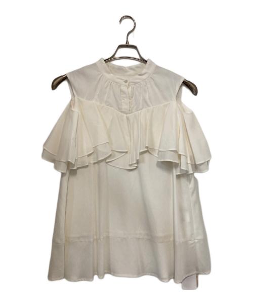 Apuweiser-riche（アプワイザーリッシェ）Apuweiser-riche (アプワイザーリッシェ) ブラウス ホワイト サイズ:2の古着・服飾アイテム