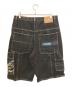 school of hard knocks (スクールオブハードノックス) 刺繍デニムハーフパンツ インディゴ サイズ:36：6000円