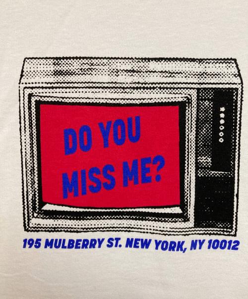 Noah（ノア）Noah (ノア) プリントTシャツ ホワイト サイズ:Mの古着・服飾アイテム