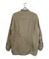 STEVEN ALAN (スティーブンアラン) ストライプ レギュラーカラー シャツ ブラウン サイズ:XL：5000円