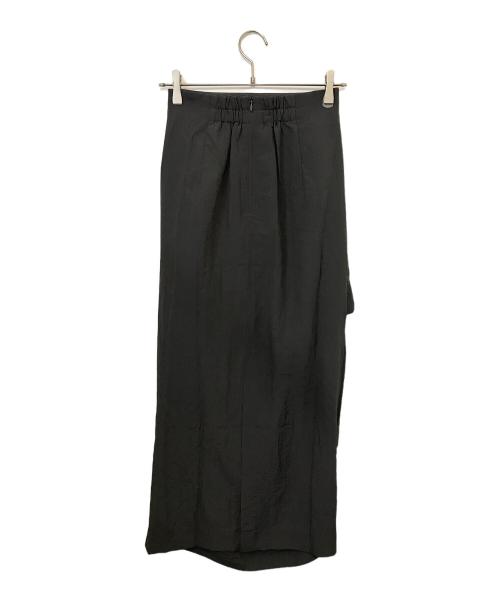 LAGUNA MOON（ラグナムーン）LAGUNA MOON (ラグナムーン) タックドレープタイトスカー グレー サイズ:Sの古着・服飾アイテム