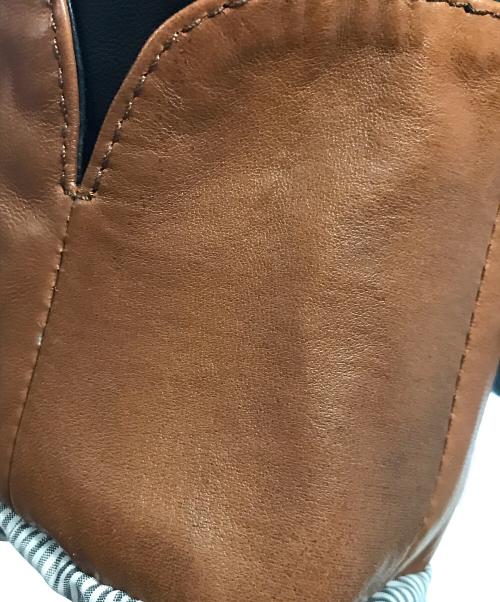 DIESEL Black Gold（ディーゼル ブラック ゴールド）DIESEL BLACK GOLD (ディーゼル ブラック ゴールド) ウエスタンレザージャケット ブラウン サイズ:Sの古着・服飾アイテム