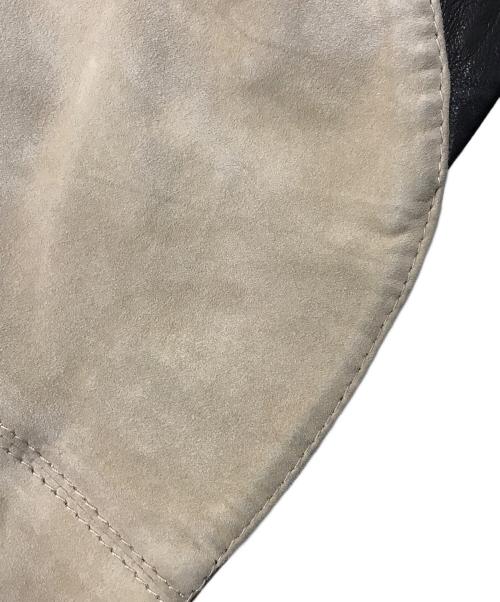 DIESEL Black Gold（ディーゼル ブラック ゴールド）DIESEL BLACK GOLD (ディーゼル ブラック ゴールド) ウエスタンレザージャケット ブラウン サイズ:Sの古着・服飾アイテム