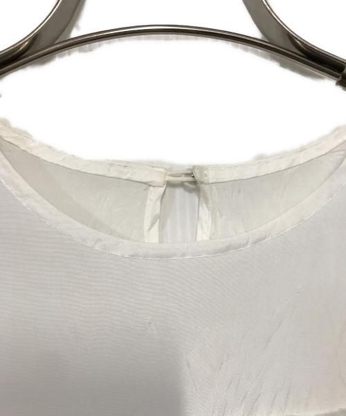 ELLIE（エリー）ELLIE (エリー) ティアードワンピース ホワイト サイズ:FREEの古着・服飾アイテム