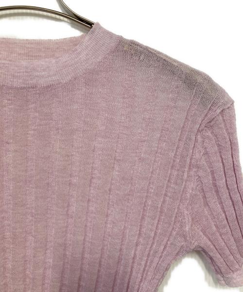 OBLI（オブリ）OBLI (オブリ) シアーラベンダートップス パープル サイズ:記載なしの古着・服飾アイテム