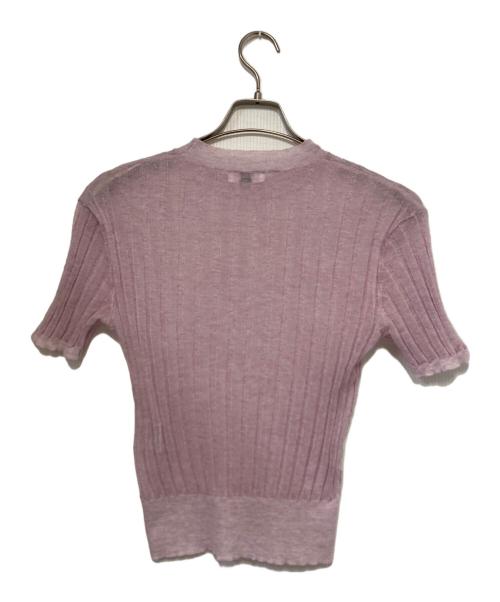 OBLI（オブリ）OBLI (オブリ) シアーラベンダートップス パープル サイズ:記載なしの古着・服飾アイテム