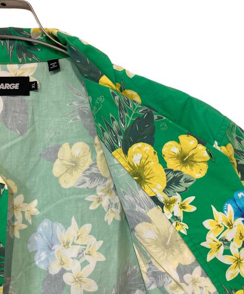 X-LARGE（エクストララージ）X-LARGE (エクストララージ) アロハシャツ グリーン サイズ:XLの古着・服飾アイテム