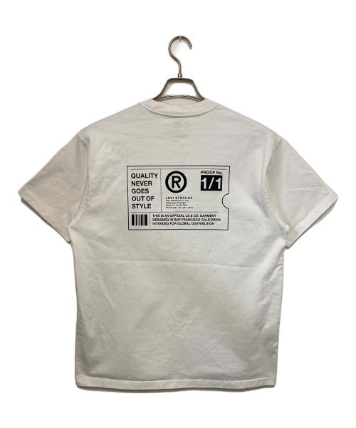 LEVI'S（リーバイス）LEVI'S (リーバイス) ヘビーウェイトtシャツ ホワイト サイズ:Mの古着・服飾アイテム