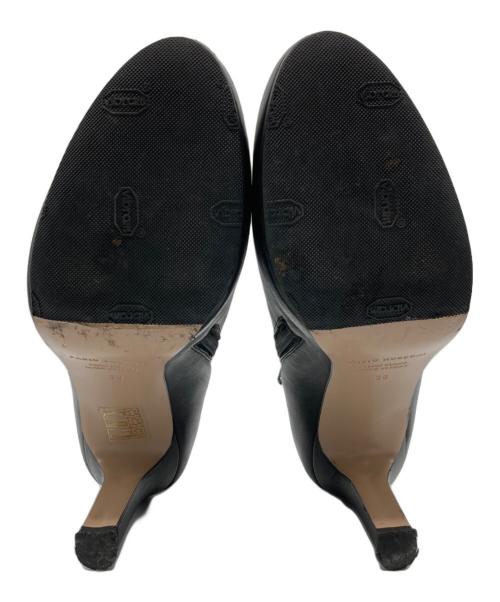 FABIO RUSCONI（ファビオルスコーニ）FABIO RUSCONI (ファビオルスコーニ) ショートブーツ ブラック サイズ:36の古着・服飾アイテム