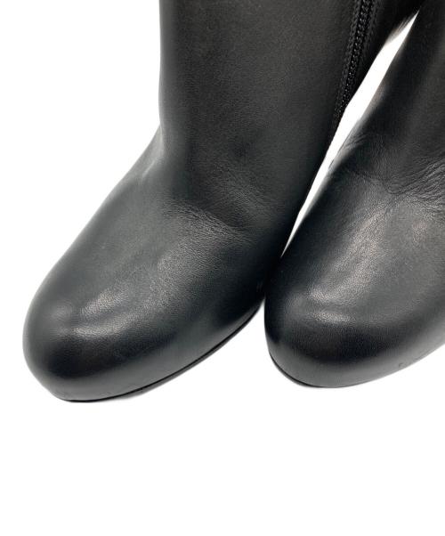 FABIO RUSCONI（ファビオルスコーニ）FABIO RUSCONI (ファビオルスコーニ) ショートブーツ ブラック サイズ:36の古着・服飾アイテム