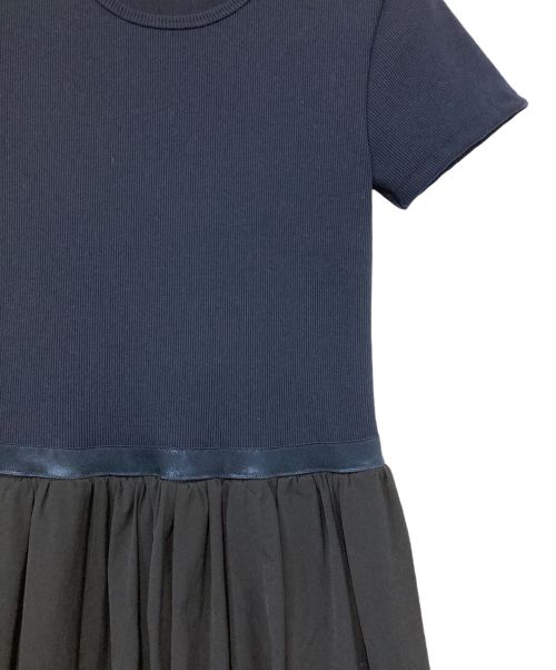 Myweakness（マイウィークネス）Myweakness (マイウィークネス) Combi Dress ネイビー サイズ:Longの古着・服飾アイテム