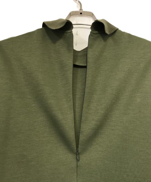 FRED PERRY（フレッドペリー）FRED PERRY (フレッドペリー) ロングスリーブジャージドレス カーキ サイズ:34の古着・服飾アイテム