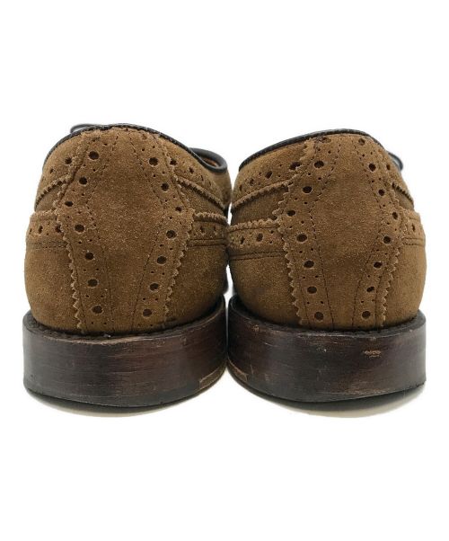 POLO RALPH LAUREN（ポロ・ラルフローレン）POLO RALPH LAUREN (ポロ・ラルフローレン) スウェードウィングチップシューズ ブラウン サイズ:8の古着・服飾アイテム