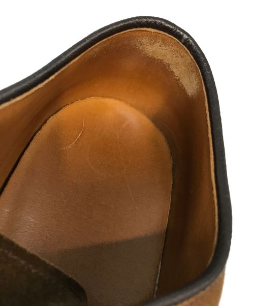 POLO RALPH LAUREN（ポロ・ラルフローレン）POLO RALPH LAUREN (ポロ・ラルフローレン) スウェードウィングチップシューズ ブラウン サイズ:8の古着・服飾アイテム