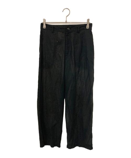 6(ROKU) BEAUTY&YOUTH（ロク ビューティーアンドユース）6(ROKU) BEAUTY&YOUTH (ロク ビューティーアンドユース) COTTON SUKE PANTS ブラック サイズ:36の古着・服飾アイテム