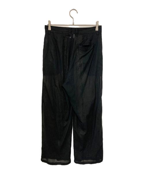 6(ROKU) BEAUTY&YOUTH（ロク ビューティーアンドユース）6(ROKU) BEAUTY&YOUTH (ロク ビューティーアンドユース) COTTON SUKE PANTS ブラック サイズ:36の古着・服飾アイテム