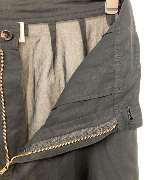 6(ROKU) BEAUTY&YOUTH（ロク ビューティーアンドユース）6(ROKU) BEAUTY&YOUTH (ロク ビューティーアンドユース) COTTON SUKE PANTS ブラック サイズ:36の古着・服飾アイテム