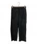 6(ROKU) BEAUTY&YOUTH（ロク ビューティーアンドユース）の古着「COTTON SUKE PANTS」｜ブラック