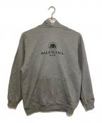 BALENCIAGAバレンシアガ）の古着「BBモードロゴプリントパーカー」｜グレー