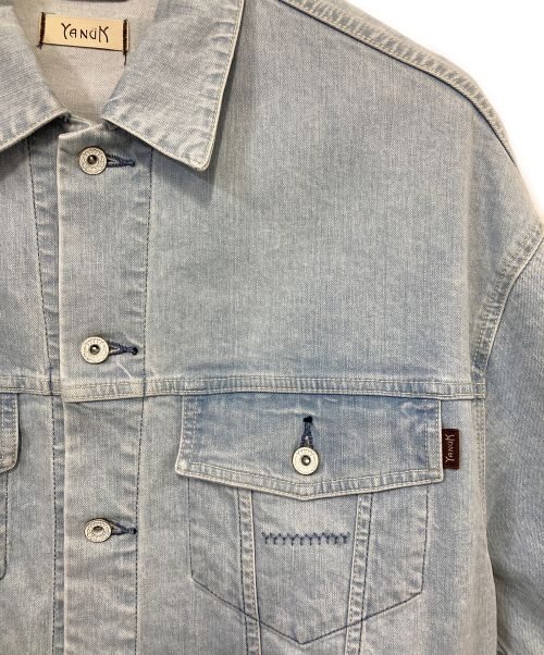 YANUK（ヤヌーク）YANUK (ヤヌーク) オーバーサイズデニムジャケット インディゴ サイズ:FREEの古着・服飾アイテム