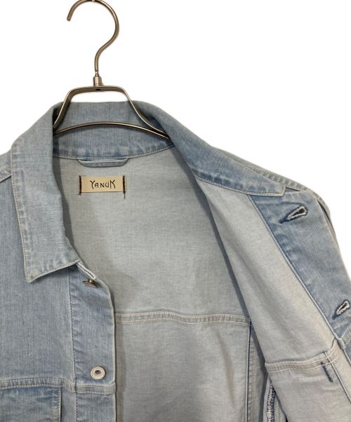 YANUK（ヤヌーク）YANUK (ヤヌーク) オーバーサイズデニムジャケット インディゴ サイズ:FREEの古着・服飾アイテム