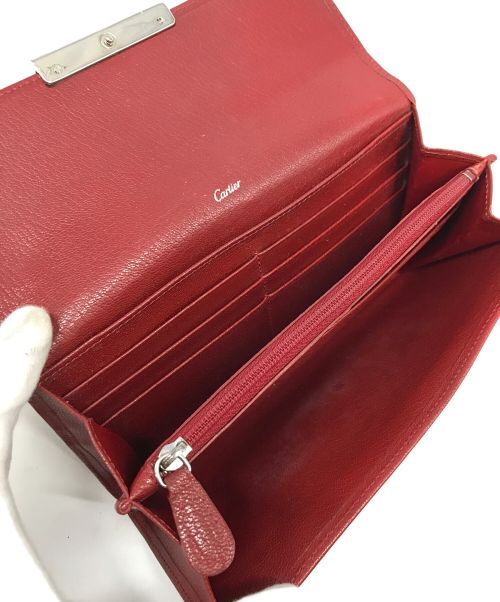 Cartier（カルティエ）Cartier (カルティエ) 長財布 ボルドーの古着・服飾アイテム