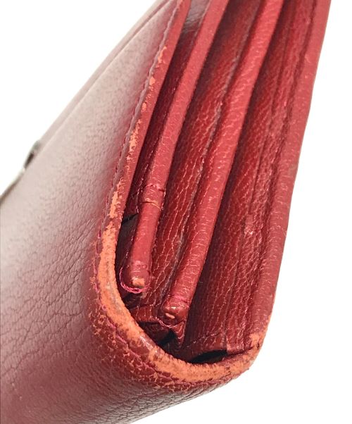 Cartier（カルティエ）Cartier (カルティエ) 長財布 ボルドーの古着・服飾アイテム