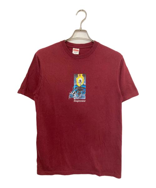 SUPREME（シュプリーム）SUPREME (シュプリーム) MARVEL (マーベル) Ghost Rider Tee ボルドー サイズ:Sの古着・服飾アイテム
