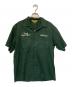 AVIREX（アヴィレックス）の古着「LINEN COTTON PENSACOLA WORK SHIRT」｜グリーン