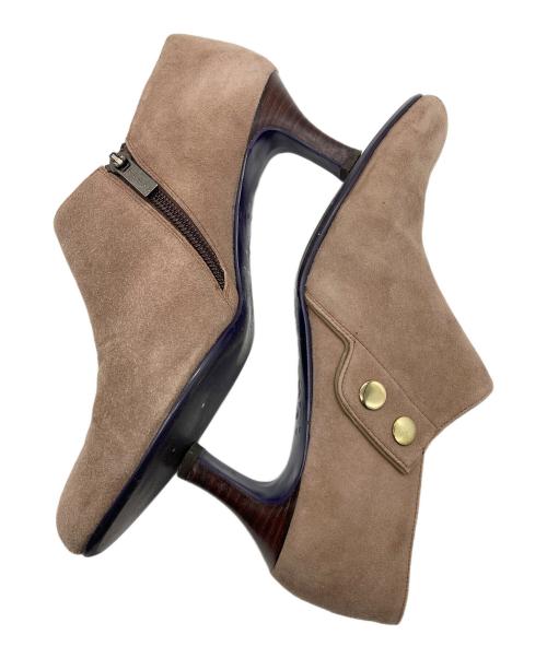 REGAL（リーガル）REGAL (リーガル) ショートブーツ ベージュ サイズ:23 1/2の古着・服飾アイテム