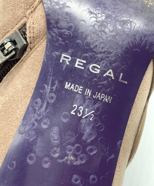 REGAL（リーガル）REGAL (リーガル) ショートブーツ ベージュ サイズ:23 1/2の古着・服飾アイテム