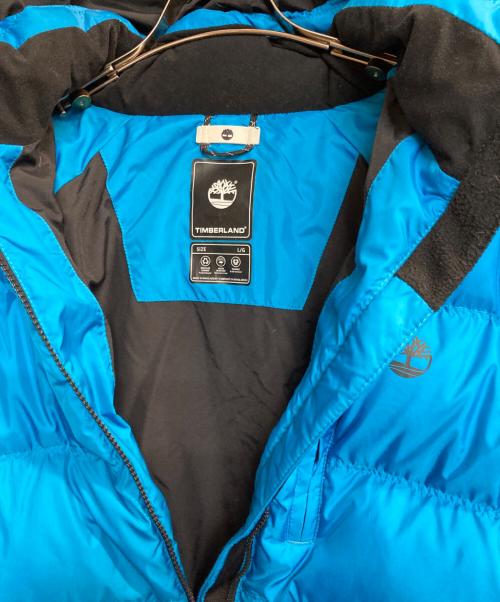Timberland（ティンバーランド）Timberland (ティンバーランド) ダウンジャケット ブルー サイズ:Lの古着・服飾アイテム