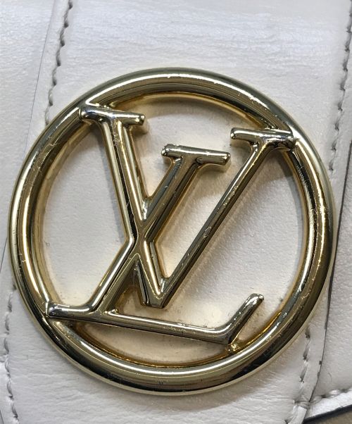 LOUIS VUITTON（ルイ ヴィトン）LOUIS VUITTON (ルイ ヴィトン) ポルトフォイユ LVポンヌフ 3つ折り財布 アイボリーの古着・服飾アイテム