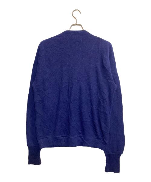 J.C.PENNY（ジェーシーペニー）J.C.PENNY (ジェーシーペニー) 80's ウールカーディガン ネイビー サイズ:Lの古着・服飾アイテム