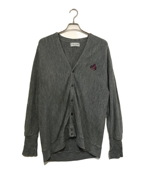 IZOD（アイゾッド）IZOD (アイゾッド) カーディガン グレー サイズ:ＸＬの古着・服飾アイテム