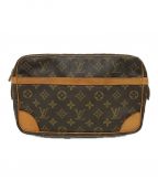 LOUIS VUITTONルイ ヴィトン）の古着「コンピエーニュ28クラッチバック」｜ブラウン