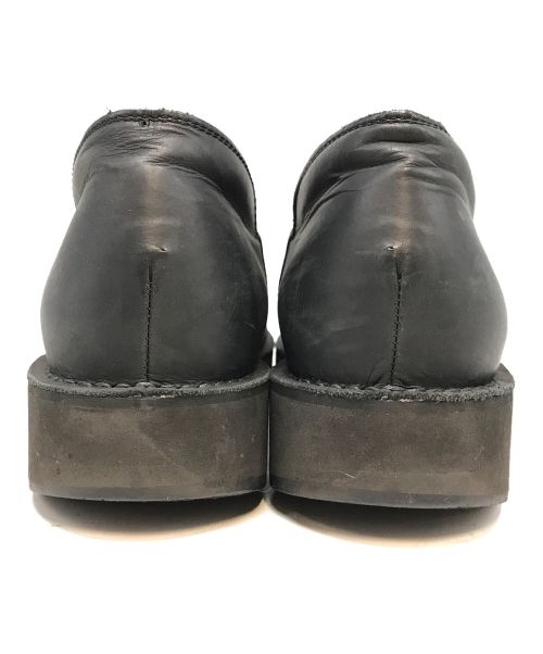 YOHJI YAMAMOTO（ヨウジヤマモト）YOHJI YAMAMOTO (ヨウジヤマモト) レザーシューズ ブラック サイズ:不明の古着・服飾アイテム