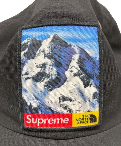 THE NORTH FACE（ザ ノース フェイス）THE NORTH FACE (ザ ノース フェイス) SUPREME (シュプリーム) Mountain 6-Panel Hat ブラックの古着・服飾アイテム
