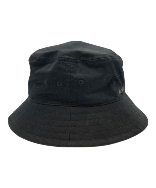 Vivienne Westwood（ヴィヴィアンウエストウッド）Vivienne Westwood (ヴィヴィアンウエストウッド) オーガニックコットン ツイルバケットハット ブラックの古着・服飾アイテム