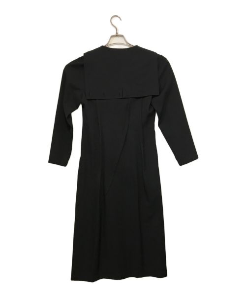 tricot COMME des GARCONS（トリココムデギャルソン）tricot COMME des GARCONS (トリココムデギャルソン) セーラーカラーワンピース ブラック サイズ:Sの古着・服飾アイテム