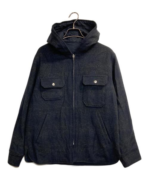 WOOLRICH（ウールリッチ）WOOLRICH (ウールリッチ) リバーシブルジャケット グレー×ネイビー サイズ:-の古着・服飾アイテム